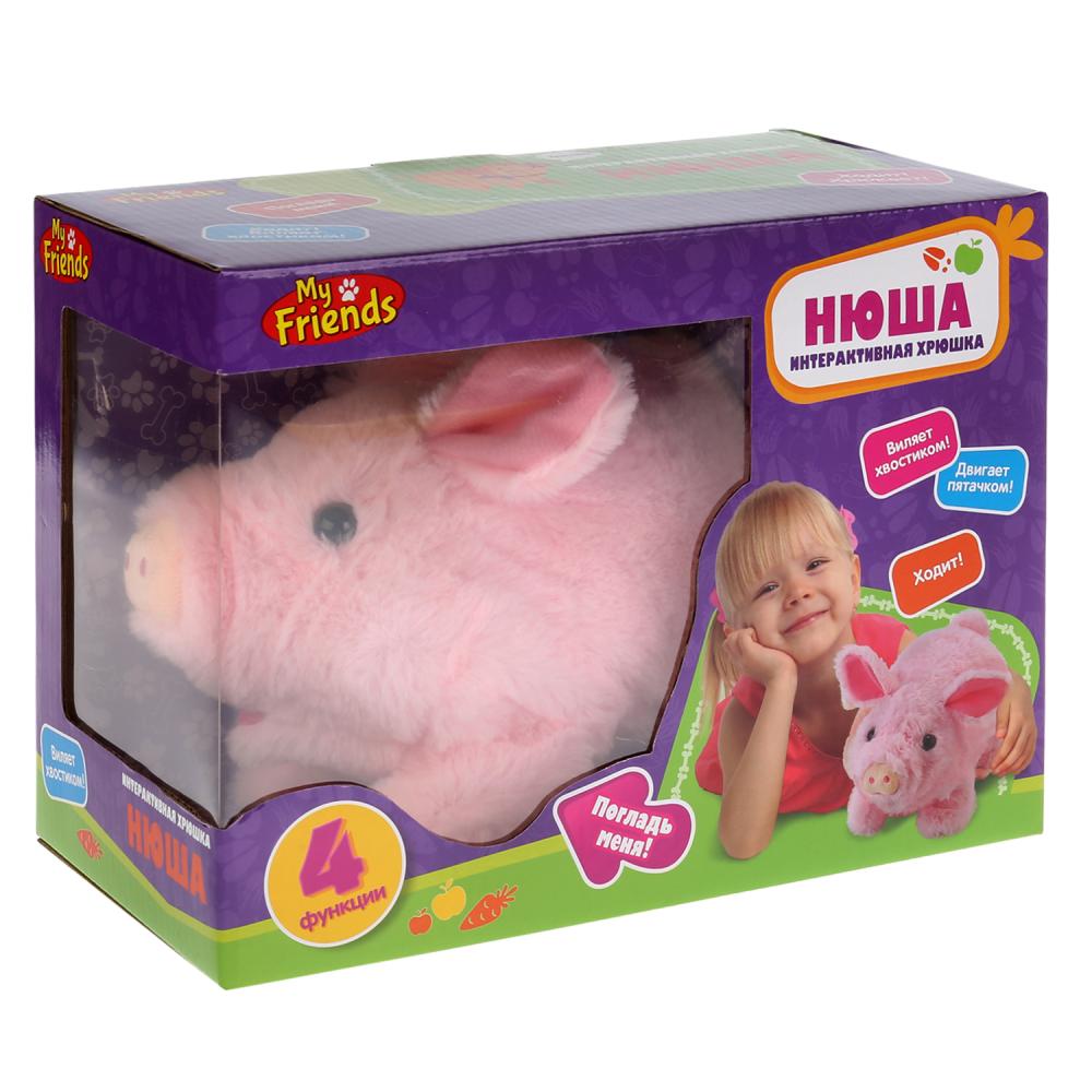 Интерактивная игрушка – Свинка Нюша. 4 функции  